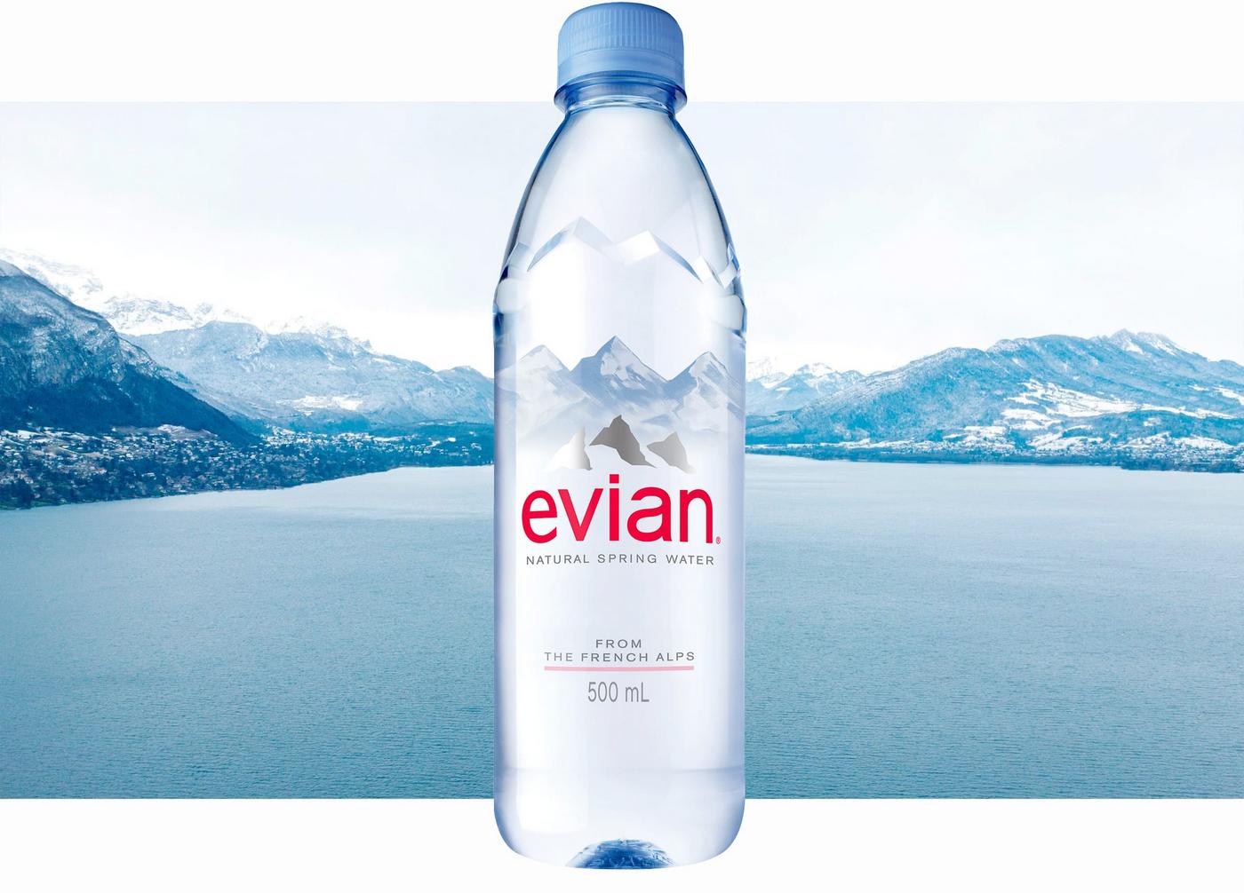 Evian Water  THE MUNCH CO. - SANDWICH SHOP